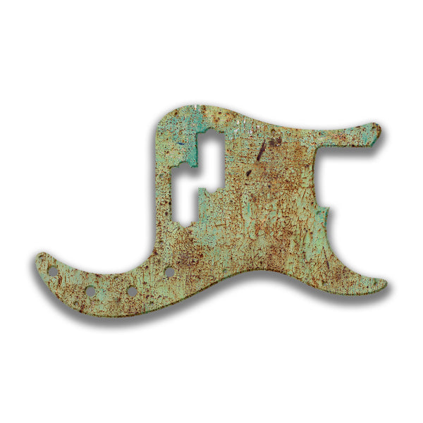 Fender Fender P Bass Deluxe Special Profile Custom Pickguard Scratchplate Rust Design