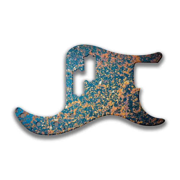 Fender Fender P Bass Deluxe Special Profile Custom Pickguard Scratchplate Rust Design