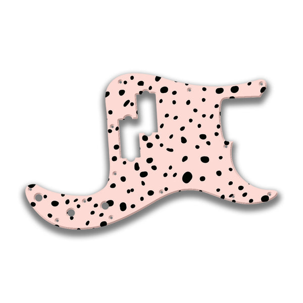 Fender Fender P Bass 4 String Standard Profile Custom Pickguard Scratchplate GIRLY Design