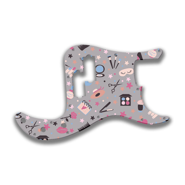 Fender Fender P Bass 4 String Standard Profile Custom Pickguard Scratchplate GIRLY Design