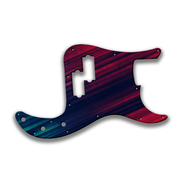 Fender Fender P Bass 4 String Standard Profile Custom Pickguard Scratchplate GRUNGE Design