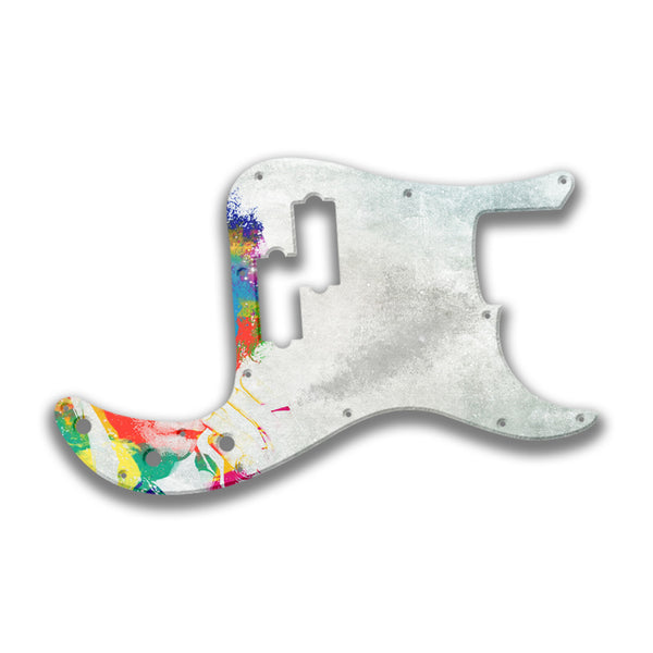 Fender Fender P Bass 4 String Standard Profile Custom Pickguard Scratchplate Jimi Design