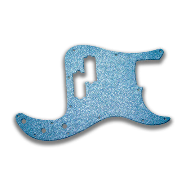 Fender Fender P Bass 4 String Standard Profile Custom Pickguard Scratchplate LEATHER Design