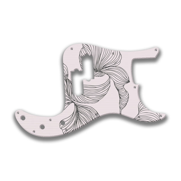 Fender Fender P Bass 4 String Standard Profile Custom Pickguard Scratchplate Line Design