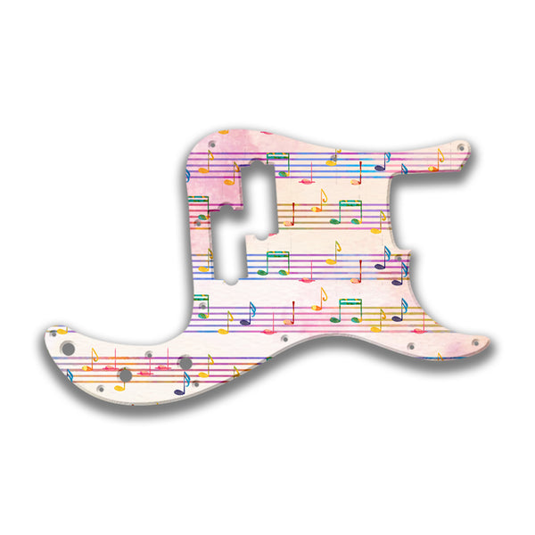 Fender Fender P Bass 4 String Standard Profile Custom Pickguard Scratchplate Music Design