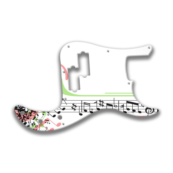 Fender Fender P Bass 4 String Standard Profile Custom Pickguard Scratchplate Music Design