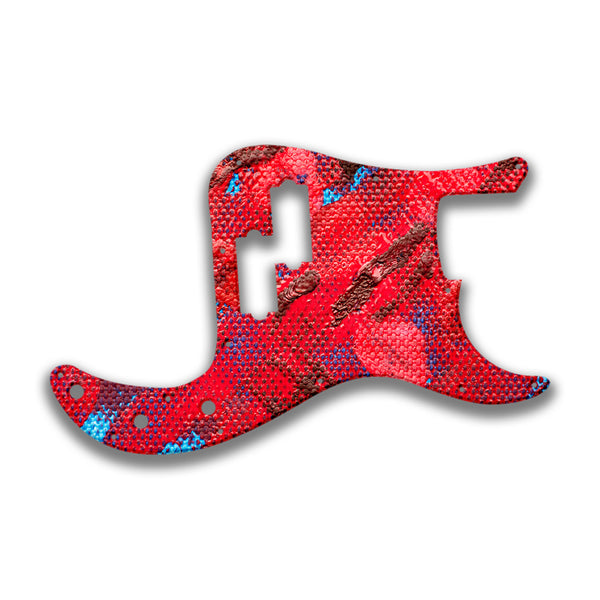 Fender Fender P Bass 4 String Standard Profile Custom Pickguard Scratchplate Paint Design