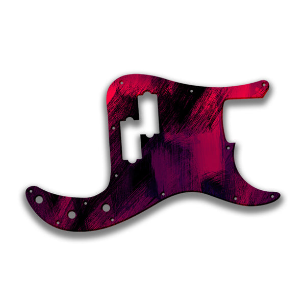 Fender Fender P Bass 4 String Standard Profile Custom Pickguard Scratchplate PAINT Design