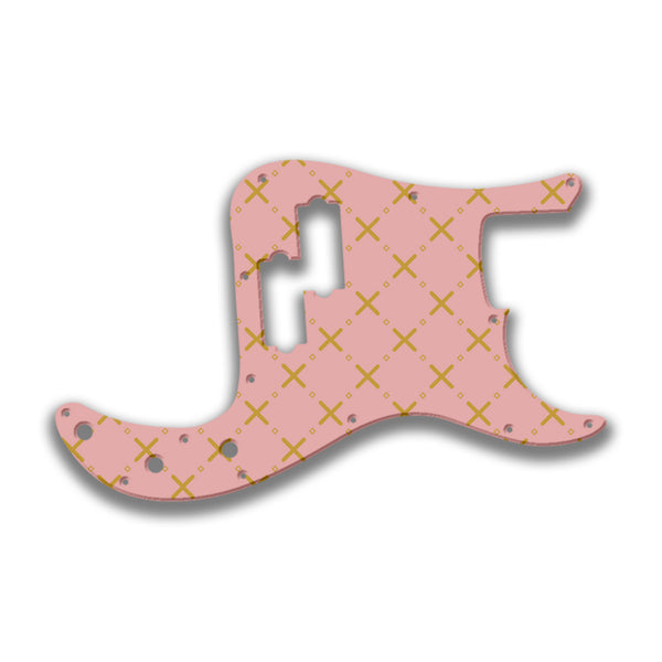 Fender Fender P Bass 4 String Standard Profile Custom Pickguard Scratchplate Pattern Design