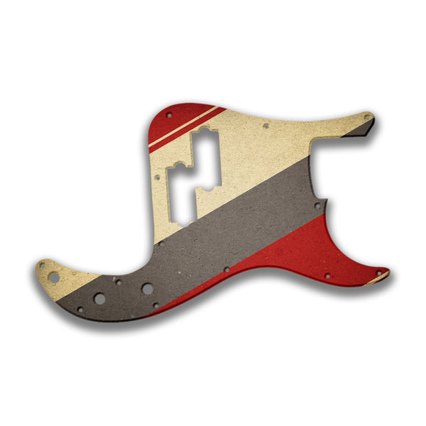 Fender Fender P Bass 4 String Standard Profile Custom Pickguard Scratchplate RETRO Design