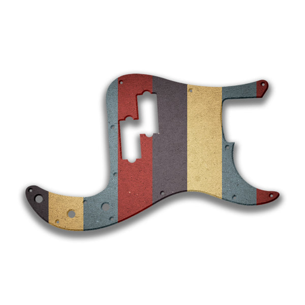 Fender Fender P Bass 4 String Standard Profile Custom Pickguard Scratchplate RETRO Design