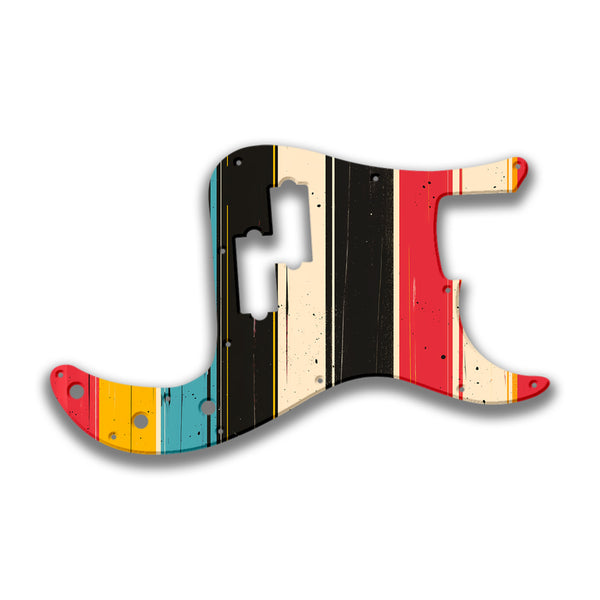 Fender Fender P Bass 4 String Standard Profile Custom Pickguard Scratchplate RETRO Design