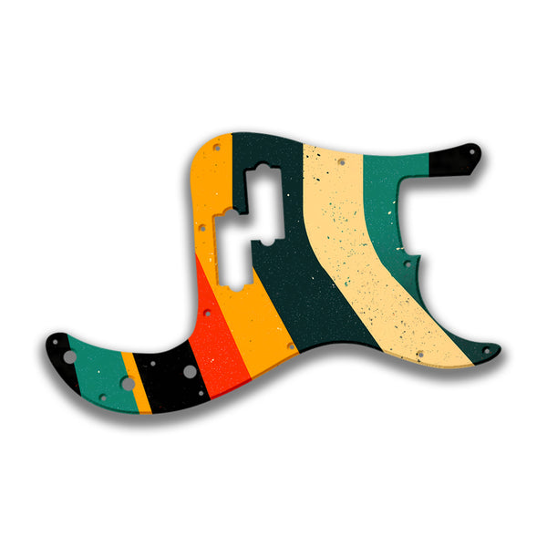 Fender Fender P Bass 4 String Standard Profile Custom Pickguard Scratchplate RETRO Design