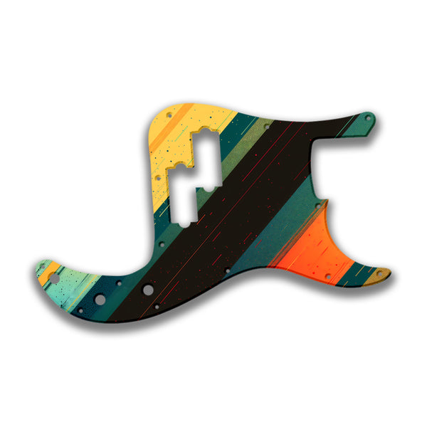 Fender Fender P Bass 4 String Standard Profile Custom Pickguard Scratchplate RETRO Design