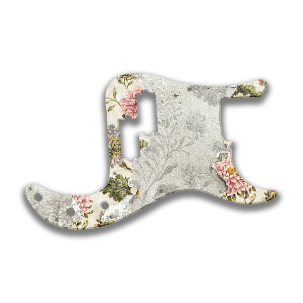 Fender Fender P Bass 4 String Standard Profile Custom Pickguard Scratchplate Rust Design