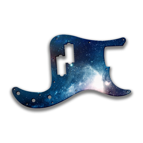 Fender Fender P Bass 4 String Standard Profile Custom Pickguard Scratchplate SPACE Design