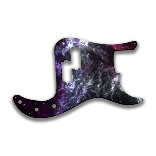 Fender Fender P Bass 4 String Standard Profile Custom Pickguard Scratchplate SPACE Design