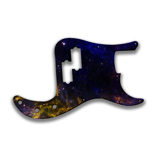 Fender Fender P Bass 4 String Standard Profile Custom Pickguard Scratchplate SPACE Design