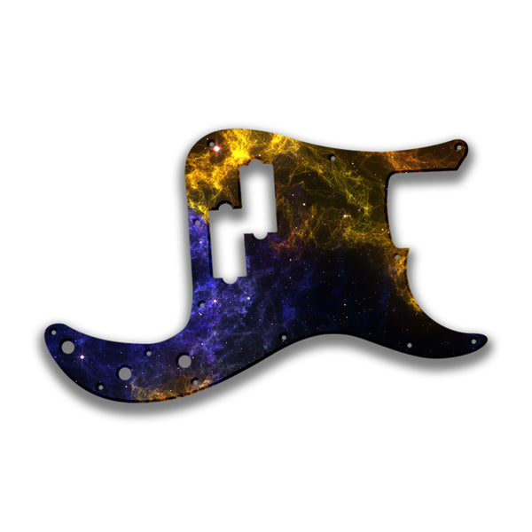 Fender Fender P Bass 4 String Standard Profile Custom Pickguard Scratchplate SPACE Design