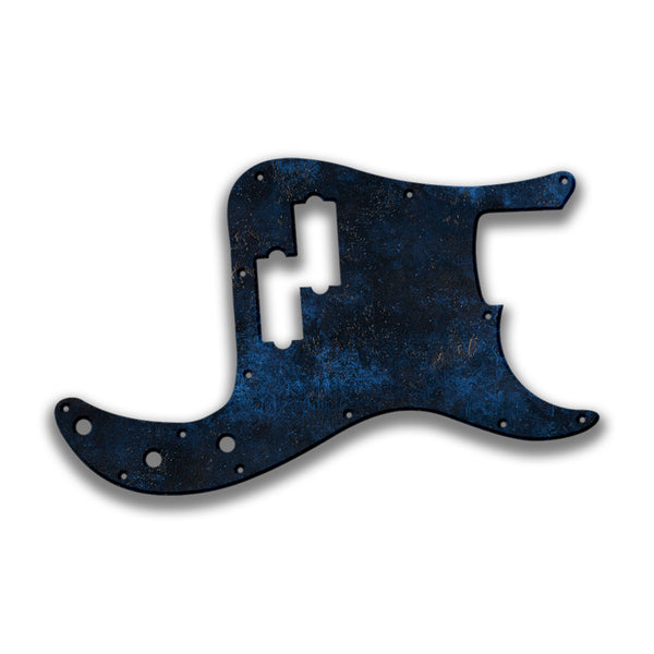 Fender Fender P Bass 4 String Standard Profile Custom Pickguard Scratchplate STONE Design