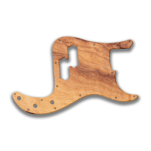 Fender Fender P Bass 4 String Standard Profile Custom Pickguard Scratchplate Wood Design