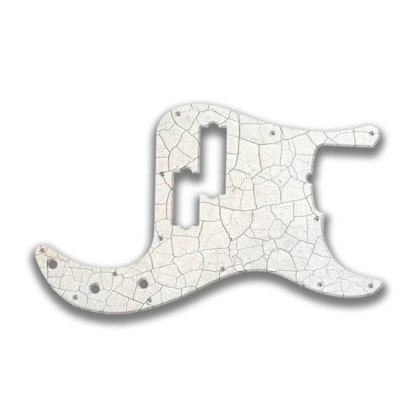 Fender Fender P Bass 5 String Standard Profile Custom Pickguard Scratchplate CRACKED Design