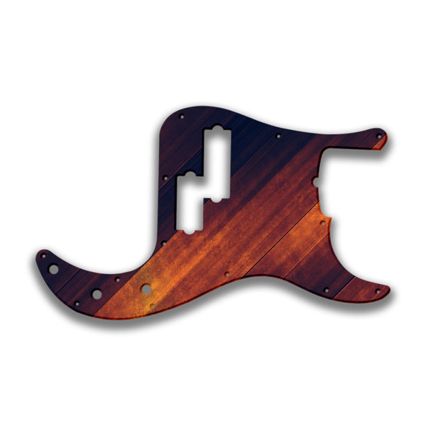 Fender Fender P Bass 5 String Standard Profile Custom Pickguard Scratchplate GRUNGE Design