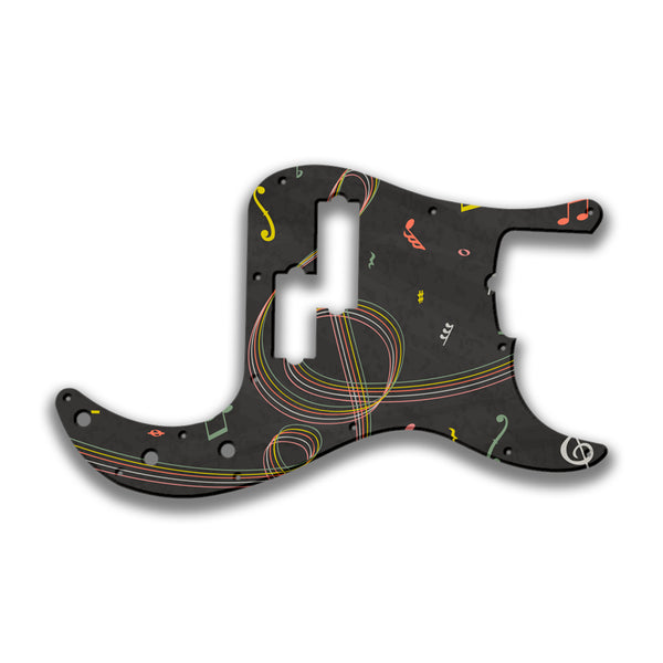 Fender Fender P Bass 5 String Standard Profile Custom Pickguard Scratchplate Music Design