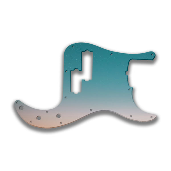 Fender Fender P Bass 5 String Standard Profile Custom Pickguard Scratchplate NIGHT Design