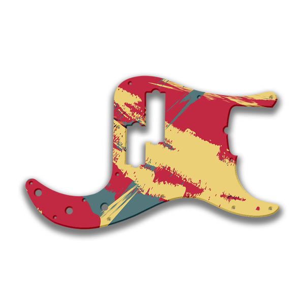 Fender Fender P Bass 5 String Standard Profile Custom Pickguard Scratchplate PAINT Design