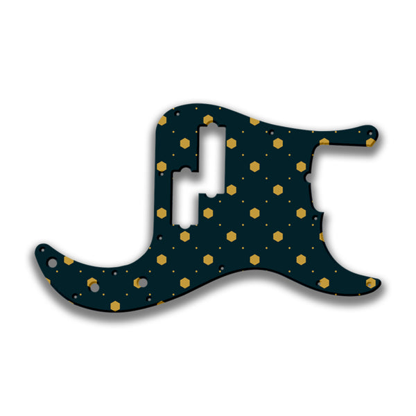 Fender Fender P Bass 5 String Standard Profile Custom Pickguard Scratchplate Pattern Design