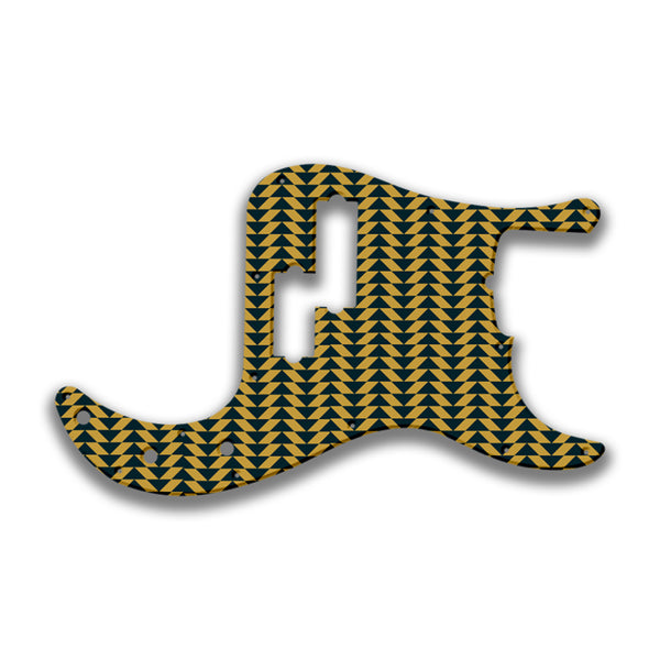 Fender Fender P Bass 5 String Standard Profile Custom Pickguard Scratchplate Pattern Design