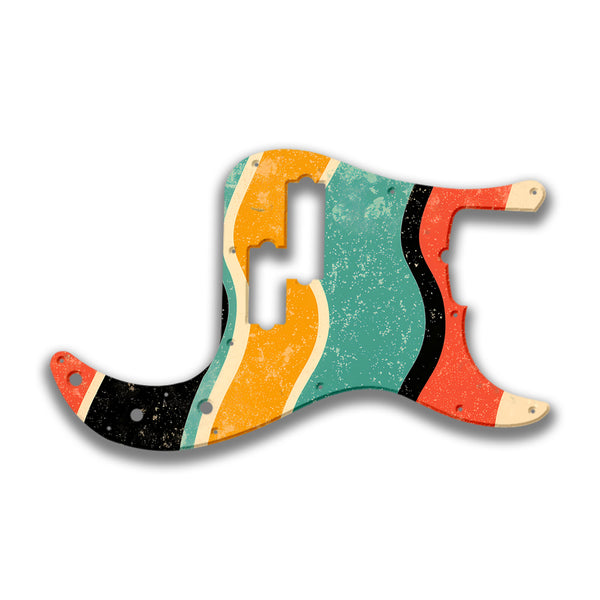 Fender Fender P Bass 5 String Standard Profile Custom Pickguard Scratchplate RETRO Design