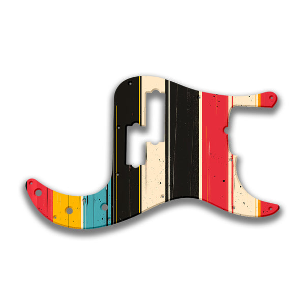 Fender Fender P Bass 5 String Standard Profile Custom Pickguard Scratchplate RETRO Design