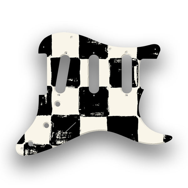 Fender Fender Stratocaster SSS 11 Hole '62(RI) Profile Custom Pickguard Scratchplate CHESS Design