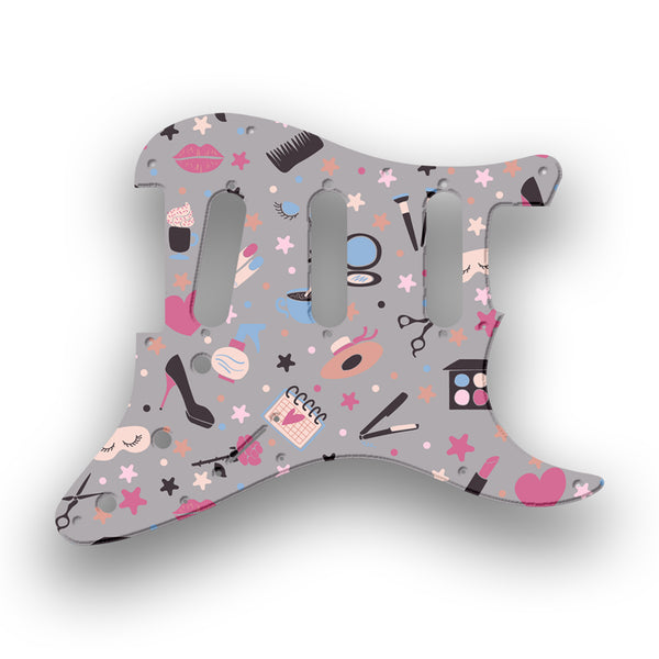 Fender Fender Stratocaster SSS 11 Hole '62(RI) Profile Custom Pickguard Scratchplate GIRLY Design