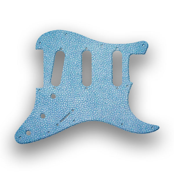 Fender Fender Stratocaster SSS 11 Hole '62(RI) Profile Custom Pickguard Scratchplate LEATHER Design