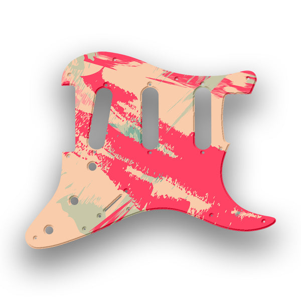 Fender Fender Stratocaster SSS 11 Hole '62(RI) Profile Custom Pickguard Scratchplate PAINT Design