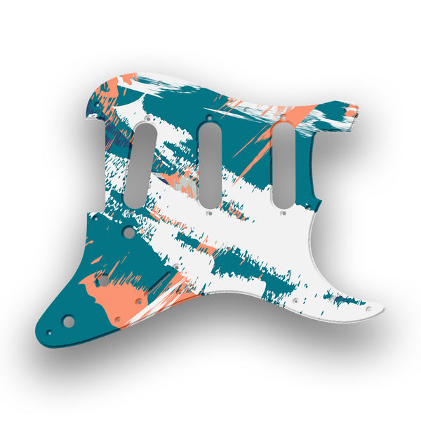 Fender Fender Stratocaster SSS 11 Hole '62(RI) Profile Custom Pickguard Scratchplate PAINT Design