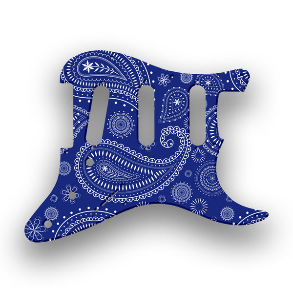 Fender Fender Stratocaster SSS 11 Hole '62(RI) Profile Custom Pickguard Scratchplate Paisley Design