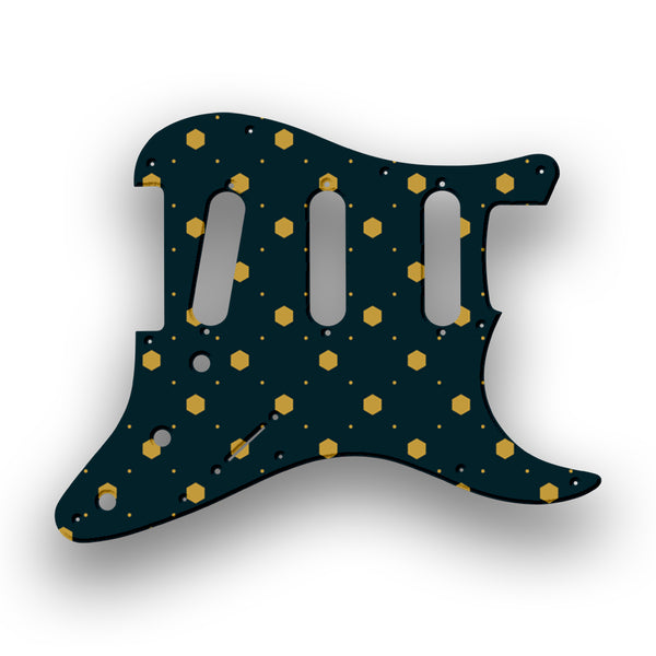 Fender Fender Stratocaster SSS 11 Hole '62(RI) Profile Custom Pickguard Scratchplate Pattern Design