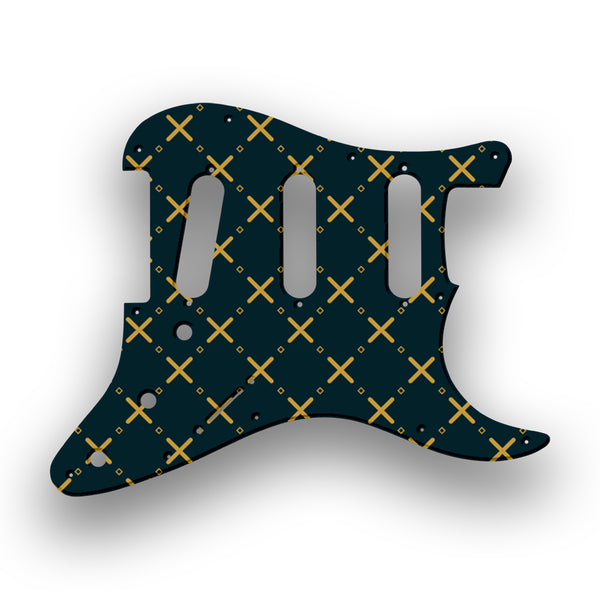 Fender Fender Stratocaster SSS 11 Hole '62(RI) Profile Custom Pickguard Scratchplate Pattern Design