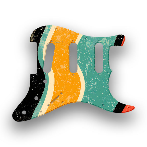 Fender Fender Stratocaster SSS 11 Hole '62(RI) Profile Custom Pickguard Scratchplate RETRO Design