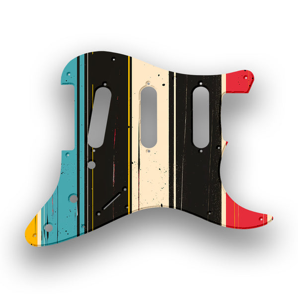 Fender Fender Stratocaster SSS 11 Hole '62(RI) Profile Custom Pickguard Scratchplate RETRO Design