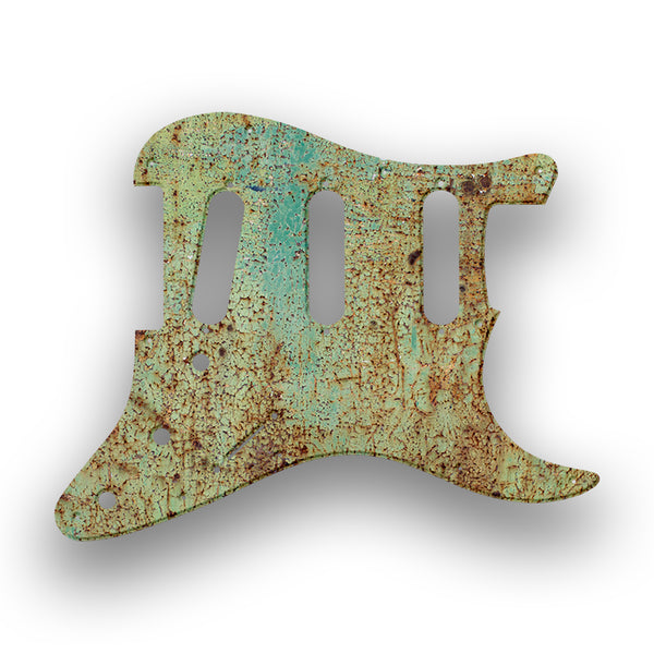 Fender Fender Stratocaster SSS 11 Hole '62(RI) Profile Custom Pickguard Scratchplate Rust Design