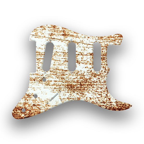 Fender Fender Stratocaster SSS 11 Hole '62(RI) Profile Custom Pickguard Scratchplate Rust Design