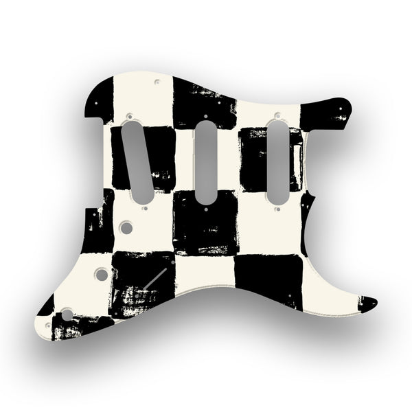 Fender Fender Stratocaster SSS 11 Hole Hendrix Profile Custom Pickguard Scratchplate CHESS Design