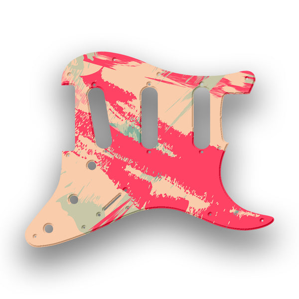 Fender Fender Stratocaster SSS 11 Hole Hendrix Profile Custom Pickguard Scratchplate PAINT Design