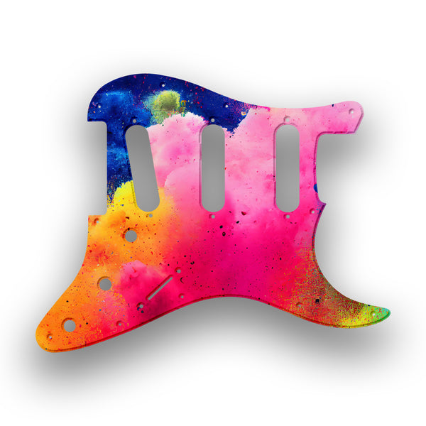 Fender Fender Stratocaster SSS 11 Hole Hendrix Profile Custom Pickguard Scratchplate PAINT Design