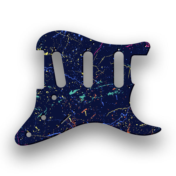 Fender Fender Stratocaster SSS 11 Hole Hendrix Profile Custom Pickguard Scratchplate PAINT Design